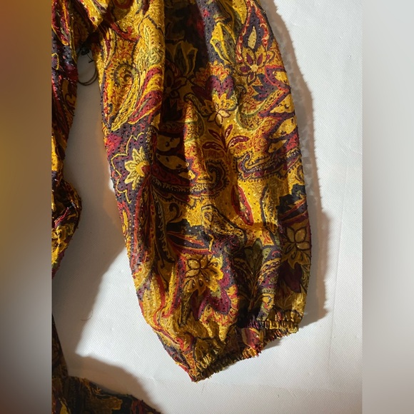 NEW Plus Size Vince Camuto Asymmetrical Hem Pickled Beet Long Sleeve Dress - Picture 8 of 12